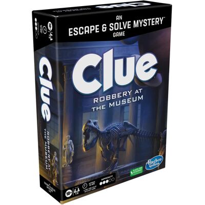 Hasbro Cluedo - Flucht aus dem Museum - Brettspiel Hasbro Cluedo - Flucht aus dem Museum - Brettspiel