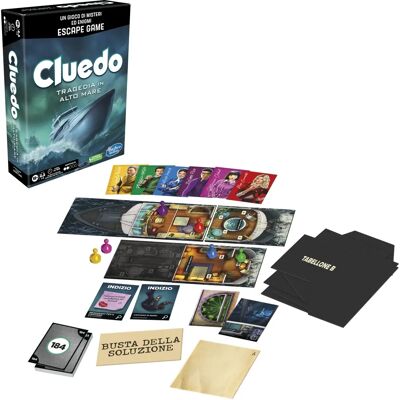 Hasbro Gaming Clue Sabotage auf hoher See - Gesellschaftsspiel Hasbro Gaming Clue Sabotage auf hoher See - Gesellschaftsspiel
