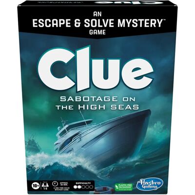 Hasbro Cluedo Sabotasje på høyt sjø - Brettspill Hasbro Cluedo Sabotasje på høyt sjø - Brettspill