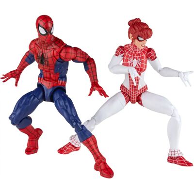 Ensemble de figurines Marvel Legends Spider-Man et Spinneret - 15cm - Publicité Ensemble de figurines Marvel Legends Spider-Man et Spinneret - 15cm - Publicité