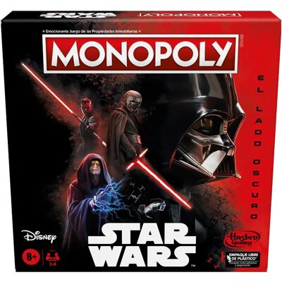 Hasbro Monopoly Dark Star Wars Board Game - Multicolor Hasbro Monopoly Dark Star Wars Board Game - Multicolor