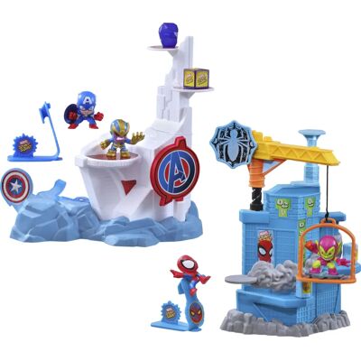 Marvel Stunt Squad Smashin’ Heroes - Figure d'Azione Marvel Stunt Squad Smashin’ Heroes - Figure d'Azione