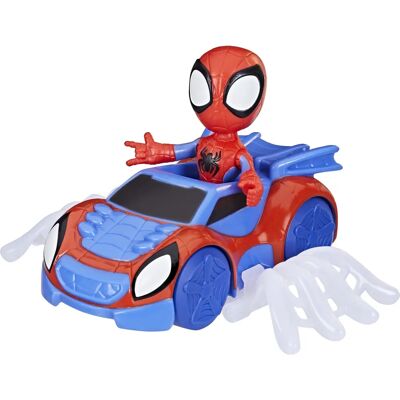 Véhicule d'Action Spidey Marvel - Piste et Figurines - Publicité Véhicule d'Action Spidey Marvel - Piste et Figurines - Publicité