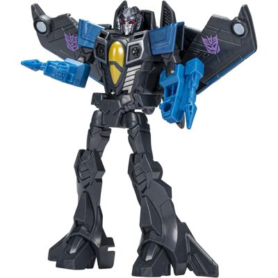 Transformers Skywarp de Hasbro - Figurine Classe Guerrier - Publicité Transformers Skywarp de Hasbro - Figurine Classe Guerrier - Publicité