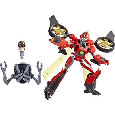 Transformers EarthSpark - Terran Twitch Deluxe - Action Figure Transformers EarthSpark - Terran Twitch Deluxe - Action Figure