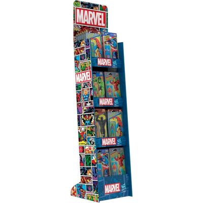Espositore Marvel Retro Hasbro - 48 Figure - Action Figures Espositore Marvel Retro Hasbro - 48 Figure - Action Figures