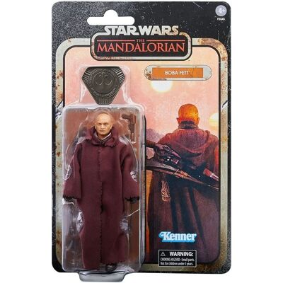 Hasbro Star Wars: La Collezione di Credito della Serie Nera Mandaloriana Boba Fett 15cm Hasbro Star Wars: La Collezione di Credito della Serie Nera Mandaloriana Boba Fett 15cm