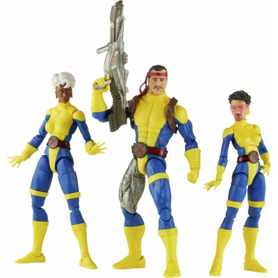 Figurines Marvel Legends X-Men Forge Storm Jubilee - 15cm - Publicité Figurines Marvel Legends X-Men Forge Storm Jubilee - 15cm - Publicité