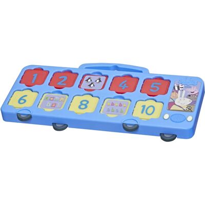 Peppa Pig Peppas 1-2-3 Buss - Leksak Peppa Pig Peppas 1-2-3 Buss - Leksak
