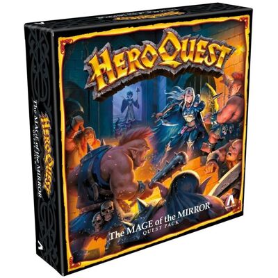 Hasbro Avalon Hill HeroQuest Pack d'Aventure La Mage du Miroir - Extension de jeu de société - Publicité Hasbro Avalon Hill HeroQuest Pack d'Aventure La Mage du Miroir - Extension de jeu de société - Publicité