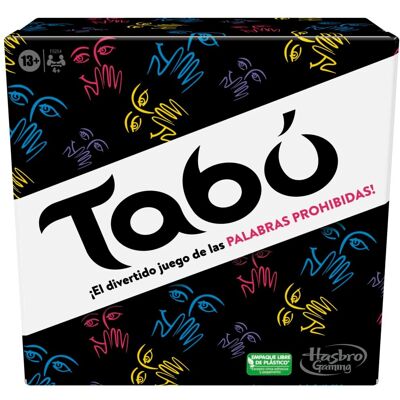 Juego de Mesa Hasbro Tabú - Educativo y Divertido para +13 años Juego de Mesa Hasbro Tabú - Educativo y Divertido para +13 años