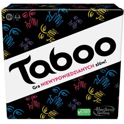 Hasbro Taboo - Gra imprezowa dla 4+ graczy Hasbro Taboo - Gra imprezowa dla 4+ graczy