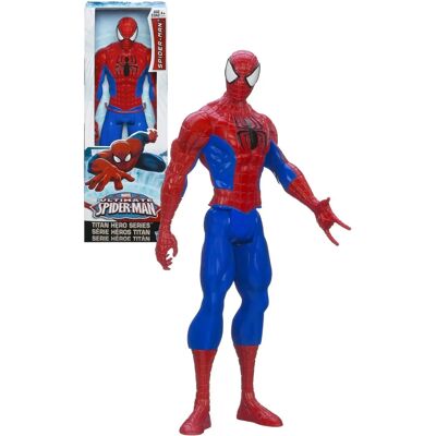 Hasbro A1517E270 - Figura do Homem-Aranha de 12 polegadas - Série Titan Hero Hasbro A1517E270 - Figura do Homem-Aranha de 12 polegadas - Série Titan Hero