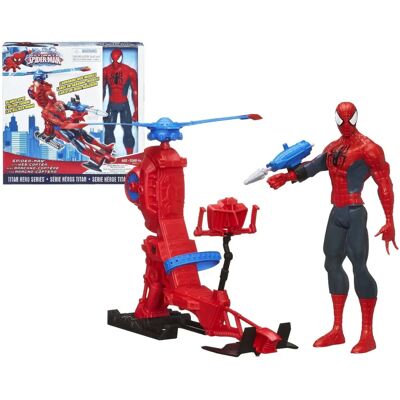 Hasbro A6747E270 - Spider-Man Turbo Racer, Helikopter & Actionfigurer Hasbro A6747E270 - Spider-Man Turbo Racer, Helikopter & Actionfigurer