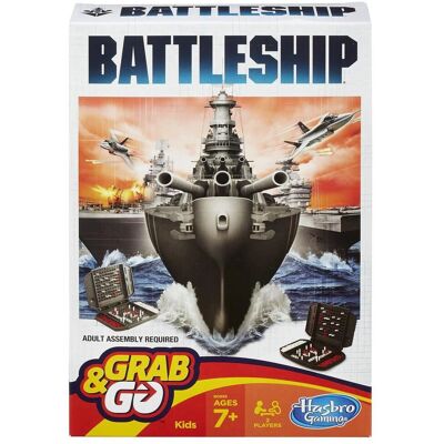 Hasbro Battleship Grab & Go Game Board game Strategy - Strategy Board Game for 2 Players Hasbro Battleship Grab & Go Game Board game Strategy - Strategy Board Game for 2 Players