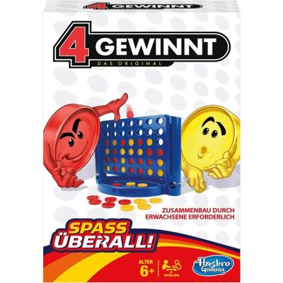Hasbro Reise-Connect 4 Kompaktspiel - Familienspaß Hasbro Reise-Connect 4 Kompaktspiel - Familienspaß