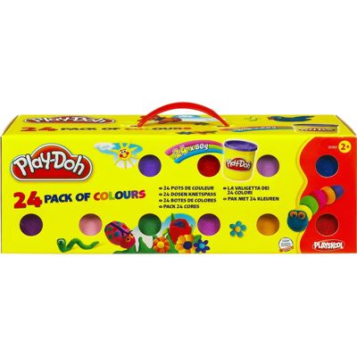 Play-Doh 20383F03 Sztuka i Rękodzieło - 24 Kolory - Dla 2 lat i więcej Play-Doh 20383F03 Sztuka i Rękodzieło - 24 Kolory - Dla 2 lat i więcej