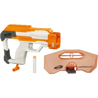 Hasbro B1536EU40 - Nerf N-Strike Elite Modulus Strike Defend Kit - Publicité Hasbro B1536EU40 - Nerf N-Strike Elite Modulus Strike Defend Kit - Publicité
