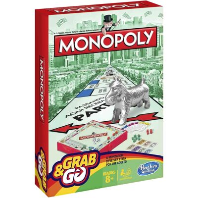 Hasbro Monopoly Voyage - Jeu de société de voyage portable - Publicité Hasbro Monopoly Voyage - Jeu de société de voyage portable - Publicité