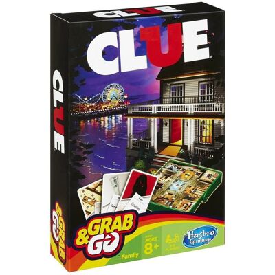 Hasbro Clue Reise-Edition - Deduktion Hasbro Clue Reise-Edition - Deduktion