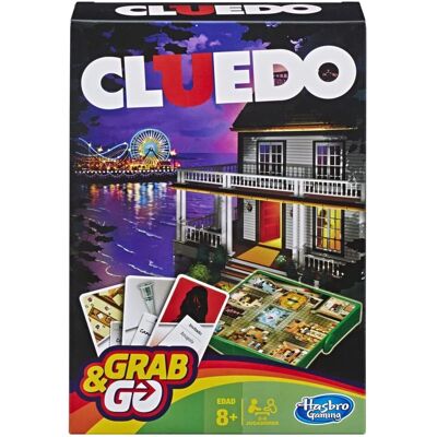 Hasbro Gaming Cluedo Voyage - Jeu de Société Hasbro Gaming Cluedo Voyage - Jeu de Société
