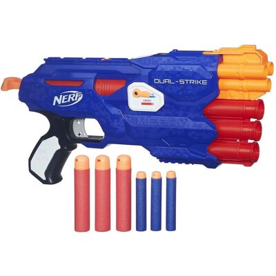 Hasbro Nerf B4620EU40 - Dual Strike Spielzeugblaster Hasbro Nerf B4620EU40 - Dual Strike Spielzeugblaster