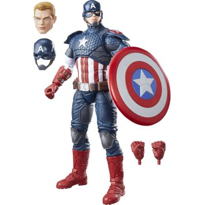 Hasbro B7433EU40 Figurka Kapitana Ameryki - Marvel Legends Hasbro B7433EU40 Figurka Kapitana Ameryki - Marvel Legends