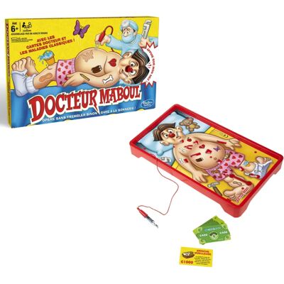 Jeu de société Operation classique de Hasbro - Amusement pour enfants - Publicité Jeu de société Operation classique de Hasbro - Amusement pour enfants - Publicité