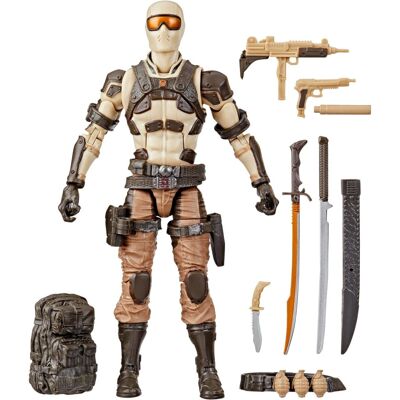 Hasbro - G.I. Joe Classified Desert Commando Snake Eyes - Fig. d’action - Publicité Hasbro - G.I. Joe Classified Desert Commando Snake Eyes - Fig. d’action - Publicité