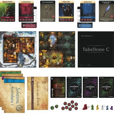 Hasbro Dungeons & Dragons: Chaos in Neverwinter - Brettspiel Hasbro Dungeons & Dragons: Chaos in Neverwinter - Brettspiel
