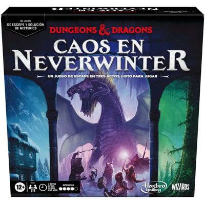 Hasbro Dungeons & Dragons: Caos em Neverwinter - Jogo de Mesa Hasbro Dungeons & Dragons: Caos em Neverwinter - Jogo de Mesa