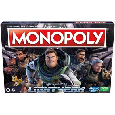 Hasbro Lightyear Monopoly - Gesellschaftsspiel für Kinder Hasbro Lightyear Monopoly - Gesellschaftsspiel für Kinder