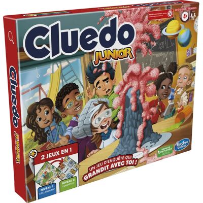 Hasbro Gaming Cluedo Junior - Jeu de Société Déduction - Publicité Hasbro Gaming Cluedo Junior - Jeu de Société Déduction - Publicité