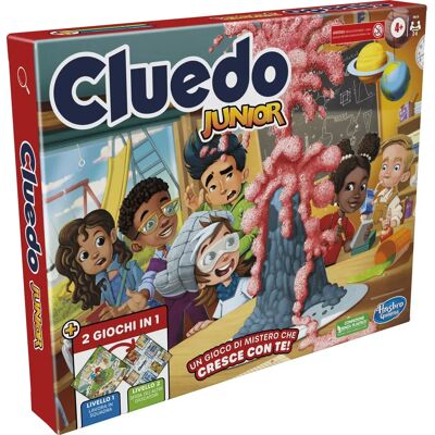 Juego de Mesa Cluedo Junior de Hasbro - Misterio Familiar 4+ Juego de Mesa Cluedo Junior de Hasbro - Misterio Familiar 4+