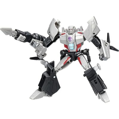 Hasbro Megatron - Figurine Warrior EarthSpark - Argenté Hasbro Megatron - Figurine Warrior EarthSpark - Argenté