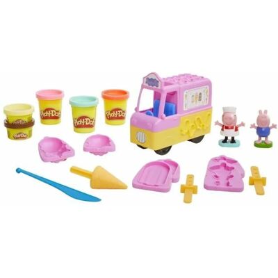 Play-Doh Peppa Fagylalt Készlet - Figurák & Vontató Play-Doh Peppa Fagylalt Készlet - Figurák & Vontató