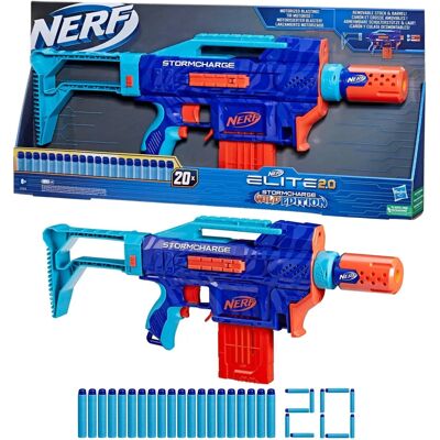 Hasbro Nerf Elite 2.0 Stormcharge - Zabawka pistolet Hasbro Nerf Elite 2.0 Stormcharge - Zabawka pistolet