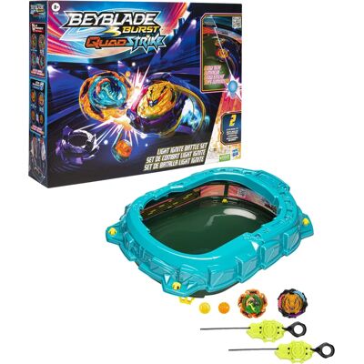 Ensemble de combat Beyblade Burst QuadStrike Light Ignite - Type de combat Ensemble de combat Beyblade Burst QuadStrike Light Ignite - Type de combat