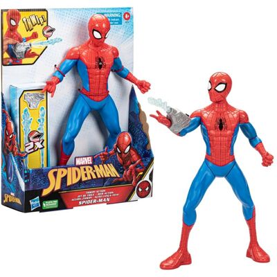Marvel Thwip Akcja Figura z Web Launcherem - Zabawka Spider-Man dla Dzieci 13,5+ Marvel Thwip Akcja Figura z Web Launcherem - Zabawka Spider-Man dla Dzieci 13,5+