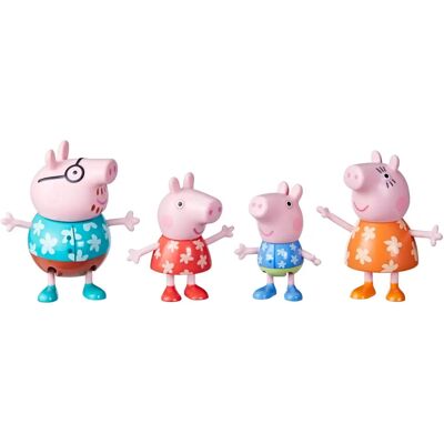 Hasbro - Zestaw 4 Figur z Rodziny Peppa Pig - Figurki Hasbro - Zestaw 4 Figur z Rodziny Peppa Pig - Figurki