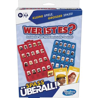 Hasbro Gaming Wer ist es? Tragbares Familienspiel Hasbro Gaming Wer ist es? Tragbares Familienspiel