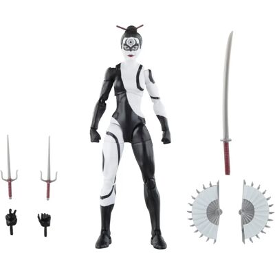 Hasbro Marvel Legends - Lady Bullseye de Marvel 15 cm - Publicité Hasbro Marvel Legends - Lady Bullseye de Marvel 15 cm - Publicité