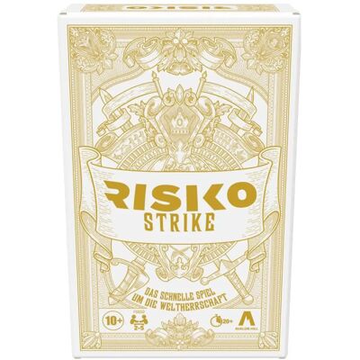 Hasbro Risico Strike - Jeu de cartes et dés - Domination mondiale Hasbro Risico Strike - Jeu de cartes et dés - Domination mondiale
