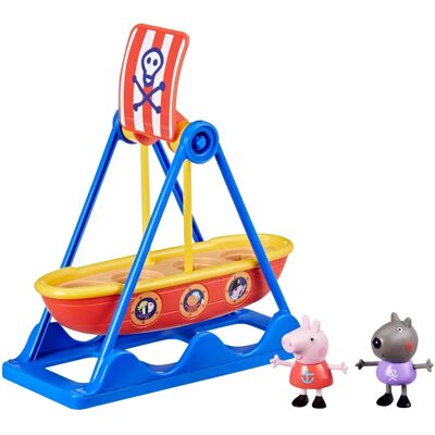 Peppa Pig Spielzeug - Piratenspielset - Schwingendes Piratenschiff Peppa Pig Spielzeug - Piratenspielset - Schwingendes Piratenschiff