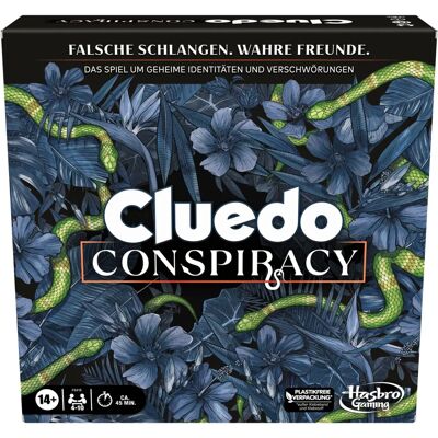Hasbro F6418100 - Cluedo Conspiration - Conspiracy - 20.3 x 19.1 x 5.3 cm - Jeu de Société - Publicité Hasbro F6418100 - Cluedo Conspiration - Conspiracy - 20.3 x 19.1 x 5.3 cm - Jeu de Société - Publicité