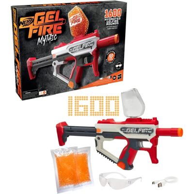 Nerf Pro Gelfire Mythic Blaster - Automatique & Semi-automatique - 1600 Munitions Nerf Pro Gelfire Mythic Blaster - Automatique & Semi-automatique - 1600 Munitions