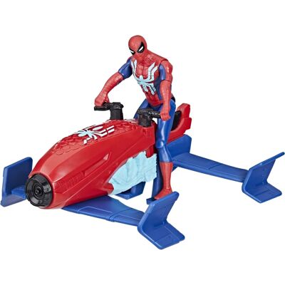 Figurine d'action Spider-Man Hydro Jet Blast de Hasbro - Web Splashers - Publicité Figurine d'action Spider-Man Hydro Jet Blast de Hasbro - Web Splashers - Publicité