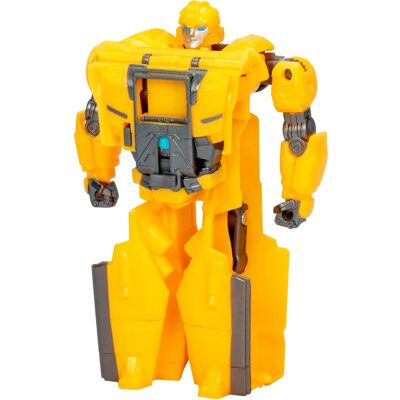 Figurine d'action Transformers B-127 Bumblebee - 10cm - Conversion en un étape - Publicité Figurine d'action Transformers B-127 Bumblebee - 10cm - Conversion en un étape - Publicité
