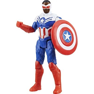 Akční figurka Marvel Avengers Captain America - Série Epic Hero - 10 cm - Vícebarevná Akční figurka Marvel Avengers Captain America - Série Epic Hero - 10 cm - Vícebarevná