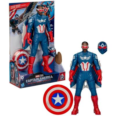 Hasbro Marvel Captain America Brave New World Flight Mode - Action Figure Hasbro Marvel Captain America Brave New World Flight Mode - Action Figure